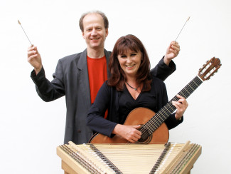 Plakat Konzert mit Rudi Zapf und Ingrid Westermeier