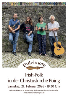 Plakat der Gruppe Dulcimore