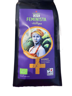 Eine Tüte Kaffee aus dem Weltladen