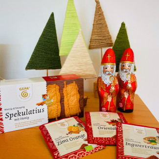 Schokonikolaus und andere Köstlichkeiten aus dem Weltladen